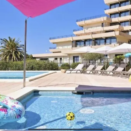 T2 Route Des Sanguinaires - Piscine Chauffee - Vue - Les Calanques- Parking Inclus - Wifi Apartament *