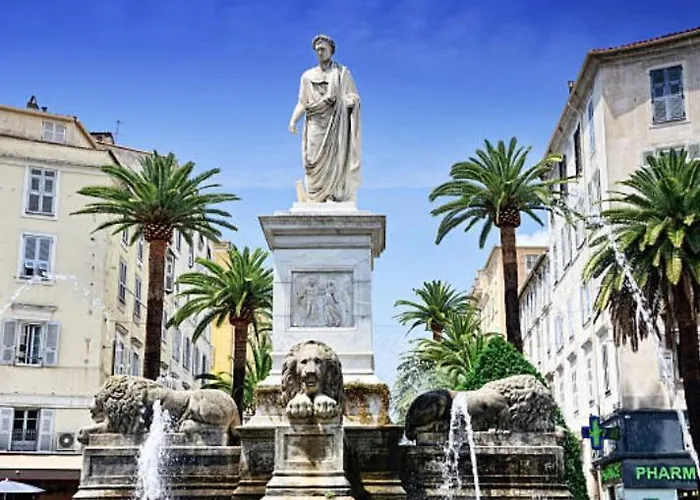 L'azur Des Calanques - T2 Avec Piscine Chauffee & Vue Exceptionnelle- Parking & Wifi Ajaccio (Corsica)